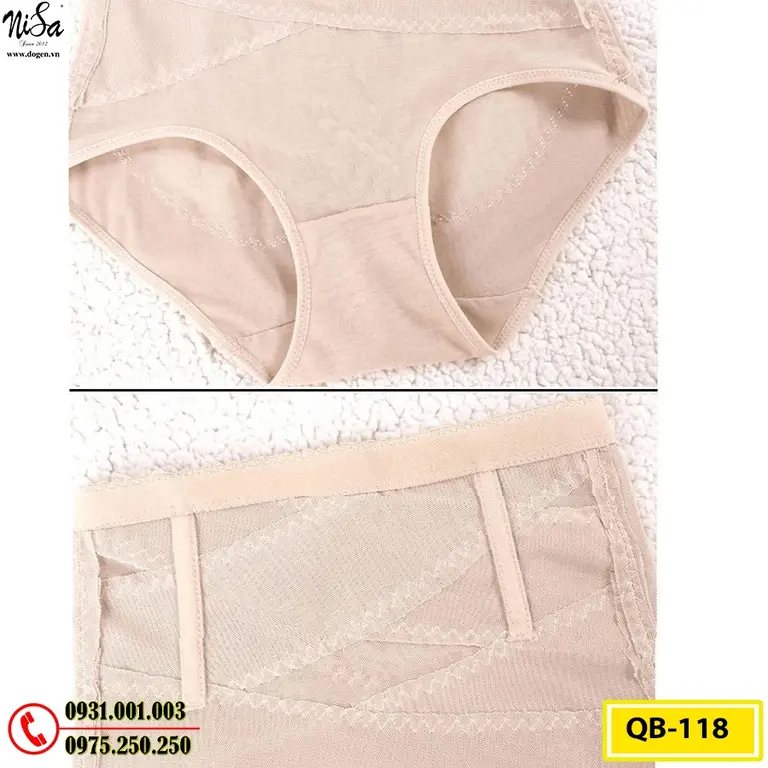 Quần Gen Bụng Định Hình - Quần Lót Định Hình Thu Nhỏ Vòng 2 (Cod: QB-118)