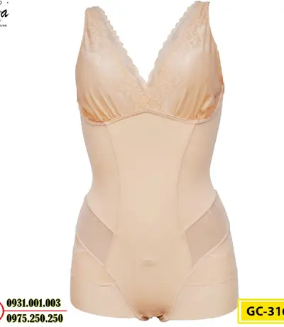 Bộ Đồ Lót Liền Thân Định Hình Cao Cấp (Cod: GC-3164)