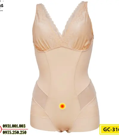 Bộ Đồ Lót Liền Thân Định Hình Cao Cấp (Cod: GC-3164)