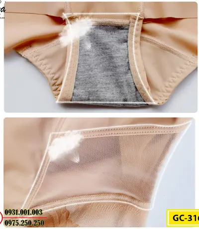 Bộ Đồ Lót Liền Thân Định Hình Cao Cấp (Cod: GC-3164)