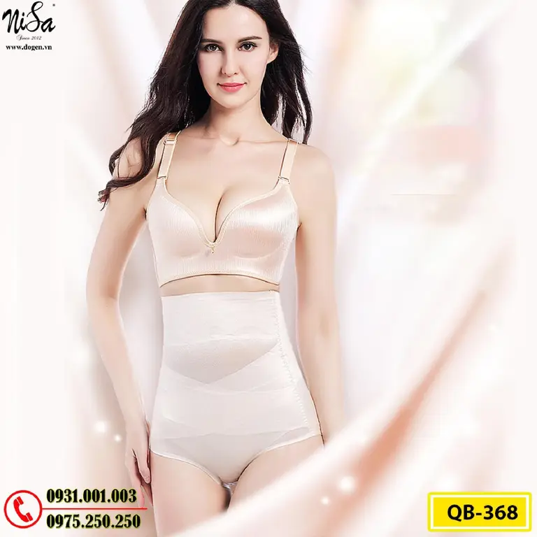 Quần Lót Gen Nịt Bụng Chống Cuộn Định Hình Vòng Eo (Cod: QB-368)