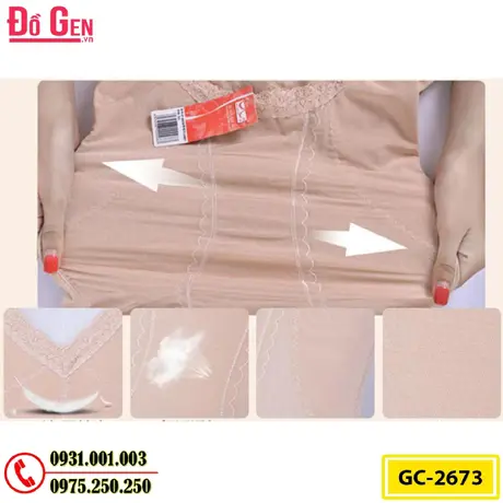 Đồ Gen Định Hình - Đồ Lót Định Hình Liền Thân Cao Cấp (Cod: GC-2673)