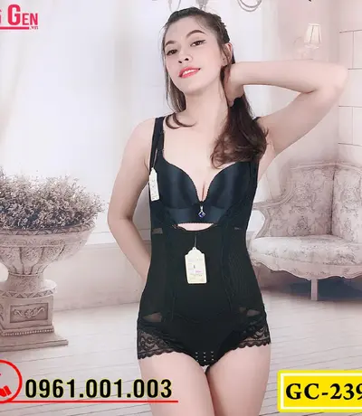 Bộ Đồ Lót Gen Định Hình - Gen Nịt Bụng Thu Gọn Vòng Eo (Cod: GC-2393)