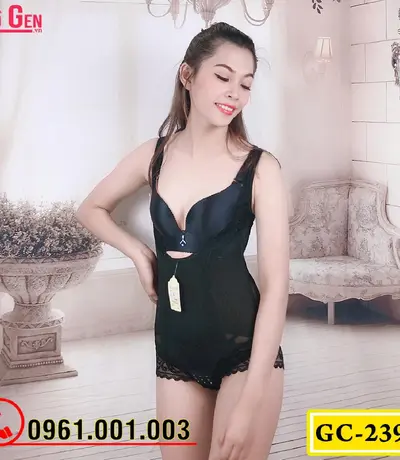 Bộ Đồ Lót Gen Định Hình - Gen Nịt Bụng Thu Gọn Vòng Eo (Cod: GC-2393)