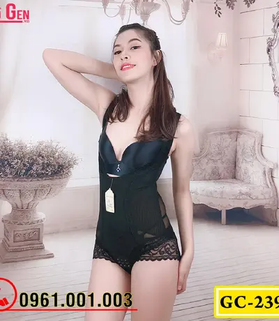 Bộ Đồ Lót Gen Định Hình - Gen Nịt Bụng Thu Gọn Vòng Eo (Cod: GC-2393)