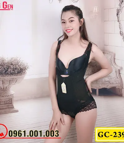 Bộ Đồ Lót Gen Định Hình - Gen Nịt Bụng Thu Gọn Vòng Eo (Cod: GC-2393)