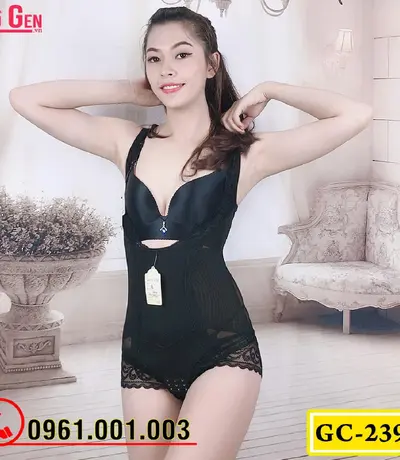 Bộ Đồ Lót Gen Định Hình - Gen Nịt Bụng Thu Gọn Vòng Eo (Cod: GC-2393)