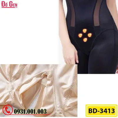 Đồ Lót Gen Định Hình - Gen Nịt Bụng Khoe Đường Cong Thon Gọn (Cod: BD-3413)