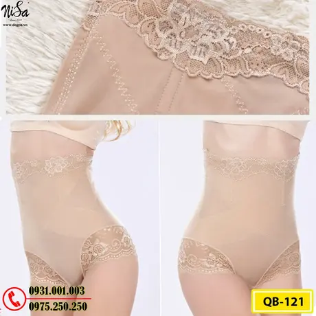 Quần Lót Định Hình - Quần Gen Nịt Bụng Chống Cuộn Thu Gọn Vòng Eo (Cod: QB-121)