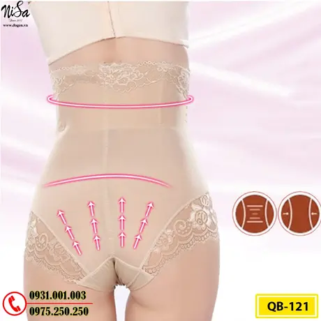 Quần Lót Định Hình - Quần Gen Nịt Bụng Chống Cuộn Thu Gọn Vòng Eo (Cod: QB-121)