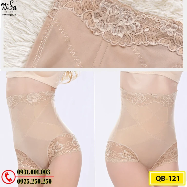Quần Lót Định Hình - Quần Gen Nịt Bụng Chống Cuộn Thu Gọn Vòng Eo (Cod: QB-121)