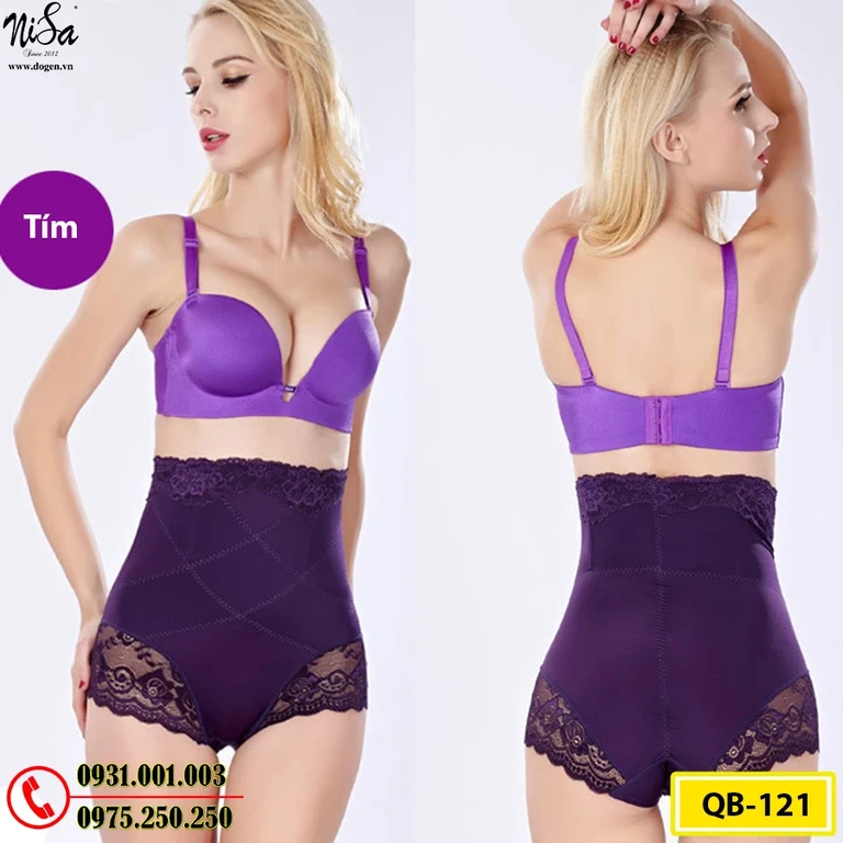 Quần Lót Định Hình - Quần Gen Nịt Bụng Chống Cuộn Thu Gọn Vòng Eo (Cod: QB-121)