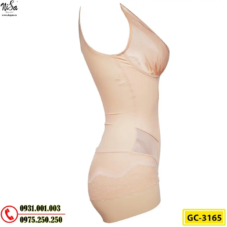 Bộ Đồ Lót Gen Định Hình Liền Thân Cao Cấp Thu Gọn Vòng Eo (Cod: GC-3165)