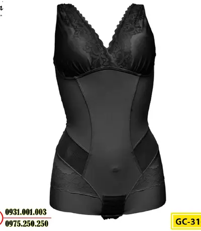 Bộ Đồ Lót Gen Định Hình Liền Thân Cao Cấp Thu Gọn Vòng Eo (Cod: GC-3165)