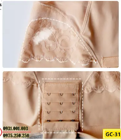 Bộ Đồ Lót Gen Định Hình Liền Thân Cao Cấp Thu Gọn Vòng Eo (Cod: GC-3165)