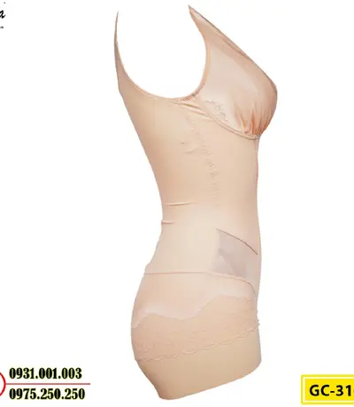 Bộ Đồ Lót Gen Định Hình Liền Thân Cao Cấp Thu Gọn Vòng Eo (Cod: GC-3165)