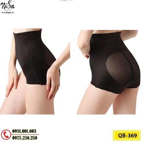 Quần Lót Gen Định Hình Cao Cấp Chống Cuộn Thu Gọn Vòng Eo (Cod: QB-369)