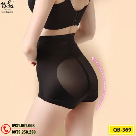 Quần Lót Gen Định Hình Cao Cấp Chống Cuộn Thu Gọn Vòng Eo (Cod: QB-369)