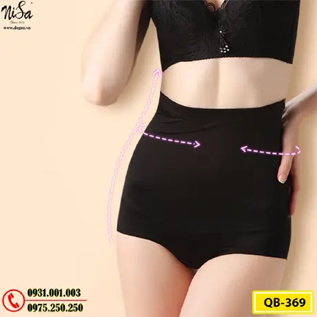 Quần Lót Gen Định Hình Cao Cấp Chống Cuộn Thu Gọn Vòng Eo (Cod: QB-369)