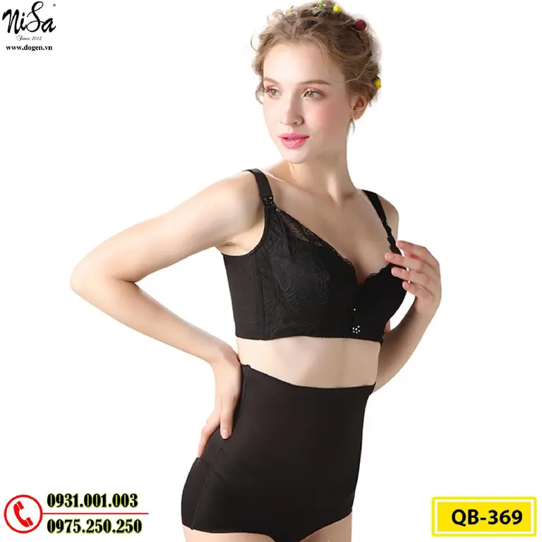 Quần Lót Gen Định Hình Cao Cấp Chống Cuộn Thu Gọn Vòng Eo (Cod: QB-369)