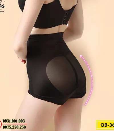 Quần Lót Gen Định Hình Cao Cấp Chống Cuộn Thu Gọn Vòng Eo (Cod: QB-369)