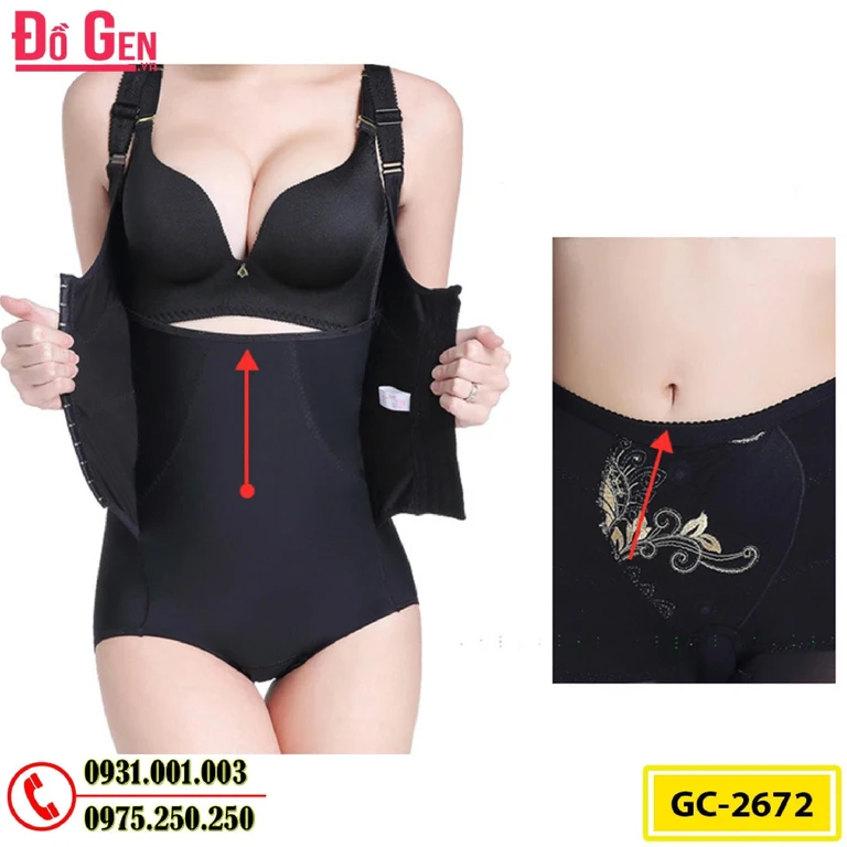 Đồ Lót Gen Định Hình Nâng Mông, Thu Nhỏ Vòng Eo (Cod: GC-2672)