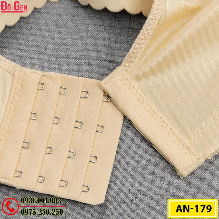 Áo Ngực Không Gọng Độn 8 Phân Cao Cấp AN-179