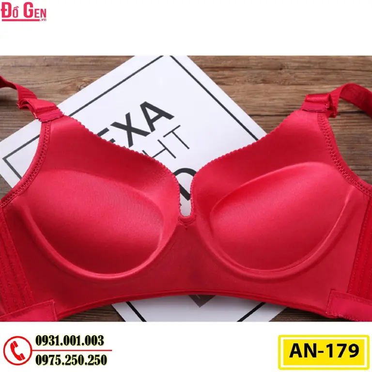 Áo Ngực Không Gọng Độn 8 Phân Cao Cấp AN-179