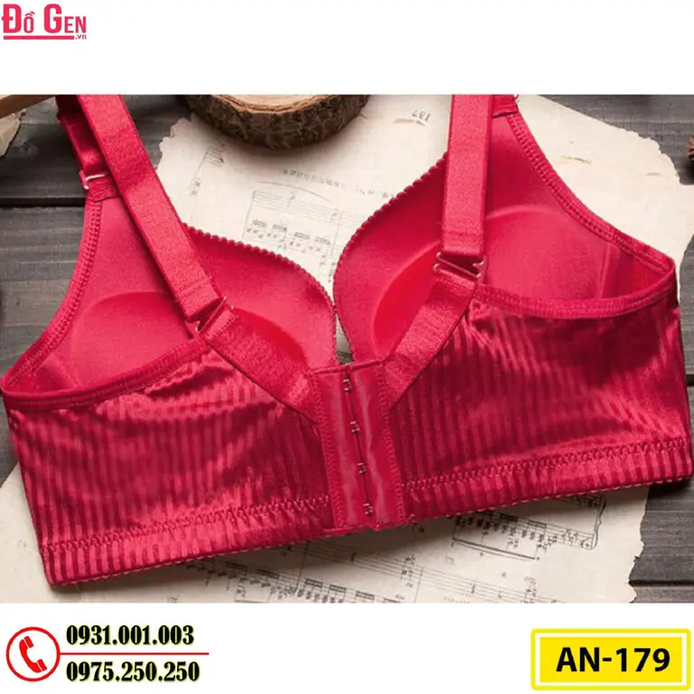 Áo Ngực Không Gọng Độn 8 Phân Cao Cấp AN-179