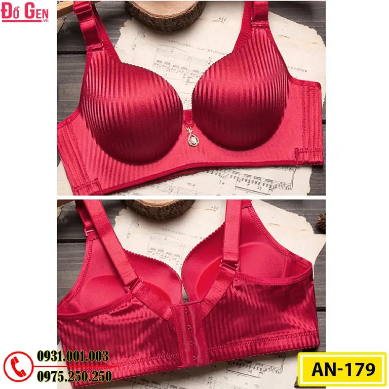 Áo Ngực Không Gọng Độn 8 Phân Cao Cấp AN-179