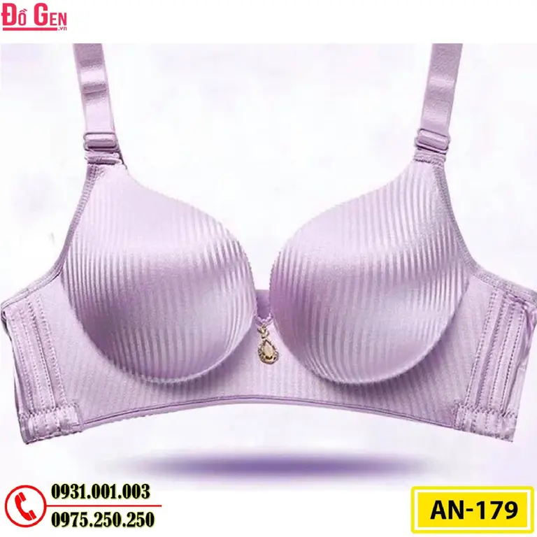 Áo Ngực Không Gọng Độn 8 Phân Cao Cấp AN-179