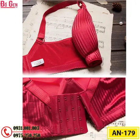 Áo Ngực Không Gọng Độn 8 Phân Cao Cấp AN-179