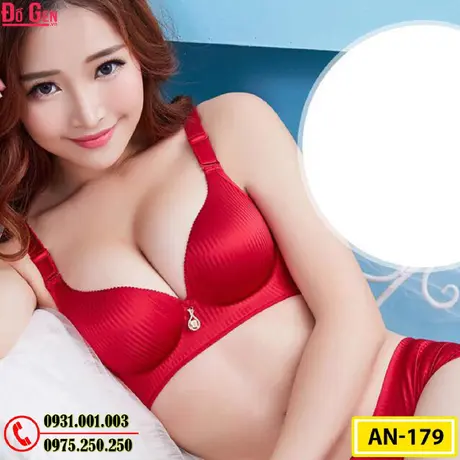 Áo Ngực Không Gọng Độn 8 Phân Cao Cấp AN-179