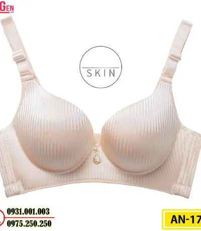 Áo Ngực Không Gọng Độn 8 Phân Cao Cấp AN-179