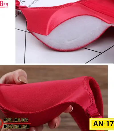 Áo Ngực Không Gọng Độn 8 Phân Cao Cấp AN-179