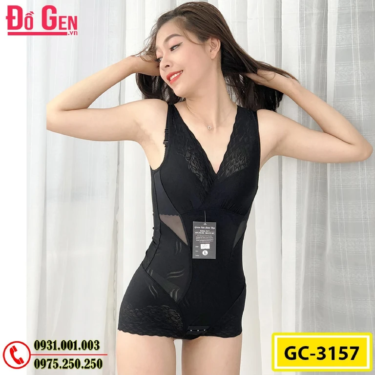 Đồ Lót Gen Định Hình Liền Thân Cao Cấp Thu Nhỏ Eo (Cod: GC-3157)