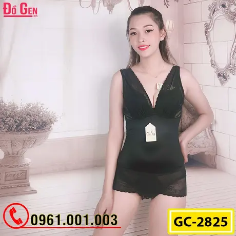 Bộ Đồ Lót Gen Định Hình - Gen Nịt Bụng Thu Gọn Vòng Eo (Cod: BD-2825)