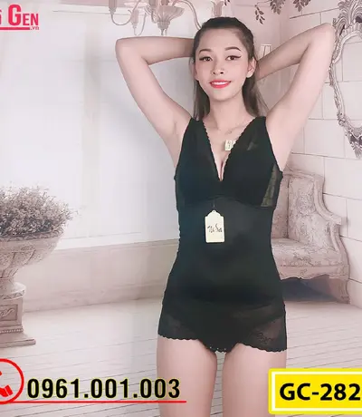 Bộ Đồ Lót Gen Định Hình - Gen Nịt Bụng Thu Gọn Vòng Eo (Cod: BD-2825)