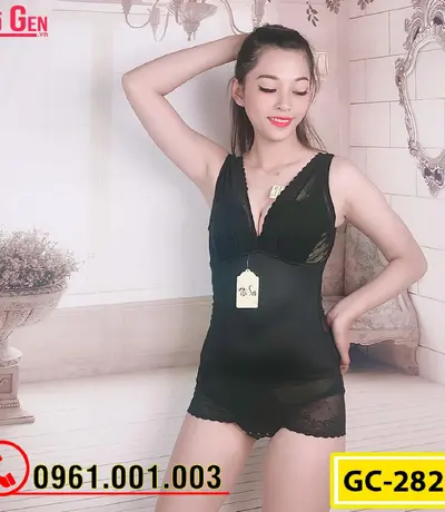 Bộ Đồ Lót Gen Định Hình - Gen Nịt Bụng Thu Gọn Vòng Eo (Cod: BD-2825)