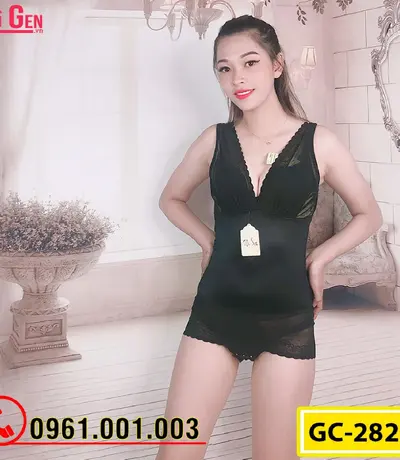 Bộ Đồ Lót Gen Định Hình - Gen Nịt Bụng Thu Gọn Vòng Eo (Cod: BD-2825)