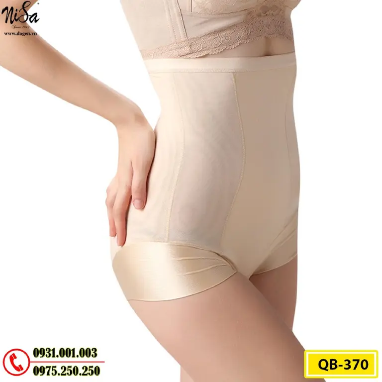 Quần Lót Gen Định Hình Chống Cuộn Hỗ Trợ Giảm Cân (Cod: QB-370)