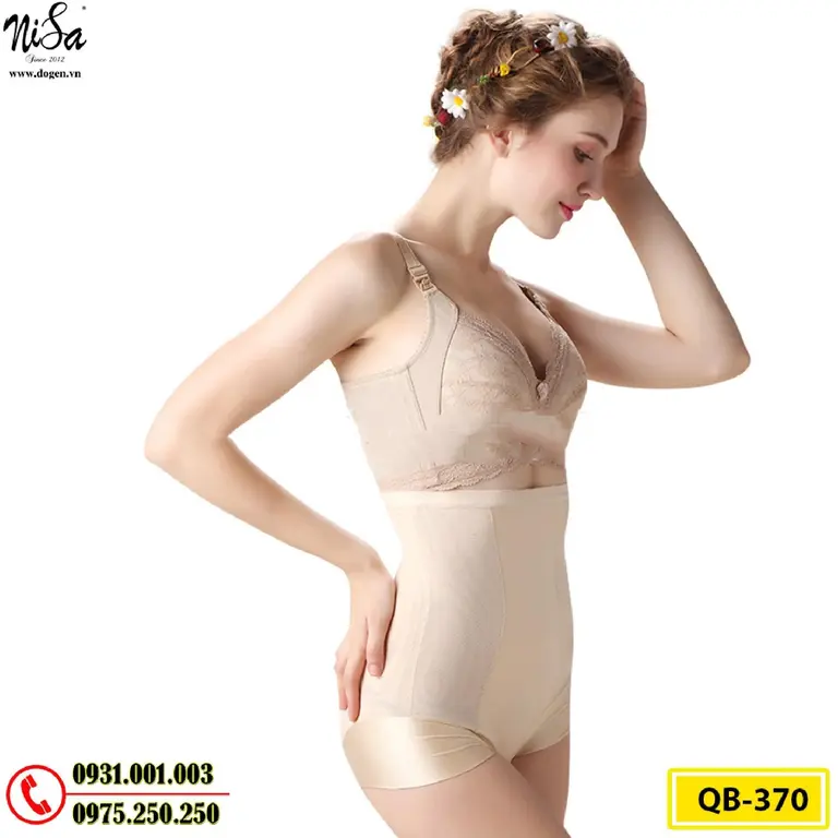 Quần Lót Gen Định Hình Chống Cuộn Hỗ Trợ Giảm Cân (Cod: QB-370)
