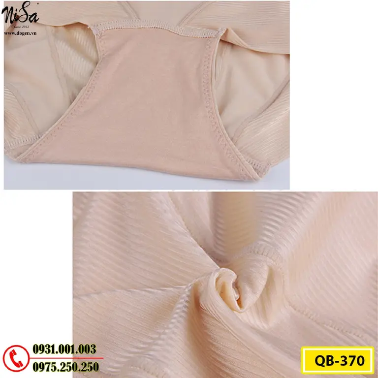Quần Lót Gen Định Hình Chống Cuộn Hỗ Trợ Giảm Cân (Cod: QB-370)