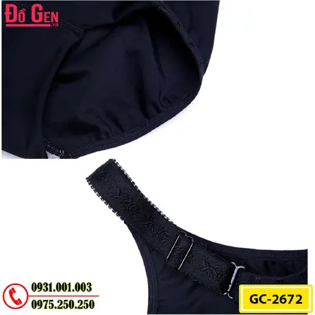 Bộ Đồ Gen Định Hình - Đồ Lót Định Hình Dành Cho Người Thừa Cân, Béo Phì (Cod: GC-2672)