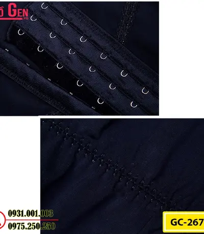 Bộ Đồ Gen Định Hình - Đồ Lót Định Hình Dành Cho Người Thừa Cân, Béo Phì (Cod: GC-2672)