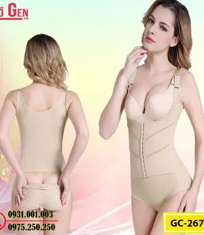 Bộ Đồ Gen Định Hình - Đồ Lót Định Hình Dành Cho Người Thừa Cân, Béo Phì (Cod: GC-2672)