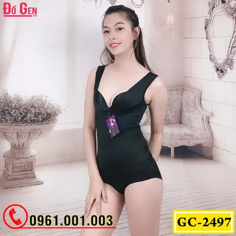 Bộ Đồ Lót Gen Định Hình - Gen Nịt Bụng Thu Gọn Vòng Eo (Cod: GC-2497)