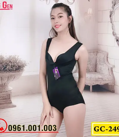 Bộ Đồ Lót Gen Định Hình - Gen Nịt Bụng Thu Gọn Vòng Eo (Cod: GC-2497)