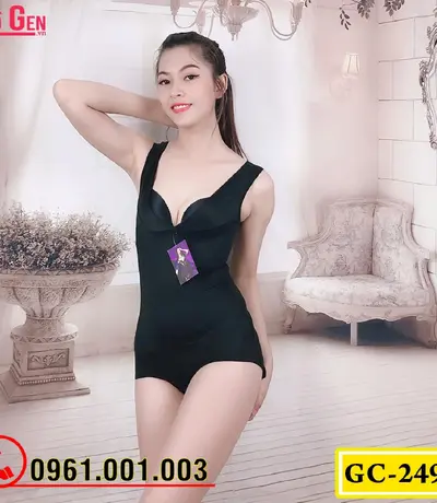 Bộ Đồ Lót Gen Định Hình - Gen Nịt Bụng Thu Gọn Vòng Eo (Cod: GC-2497)