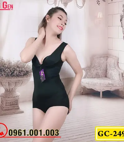 Bộ Đồ Lót Gen Định Hình - Gen Nịt Bụng Thu Gọn Vòng Eo (Cod: GC-2497)